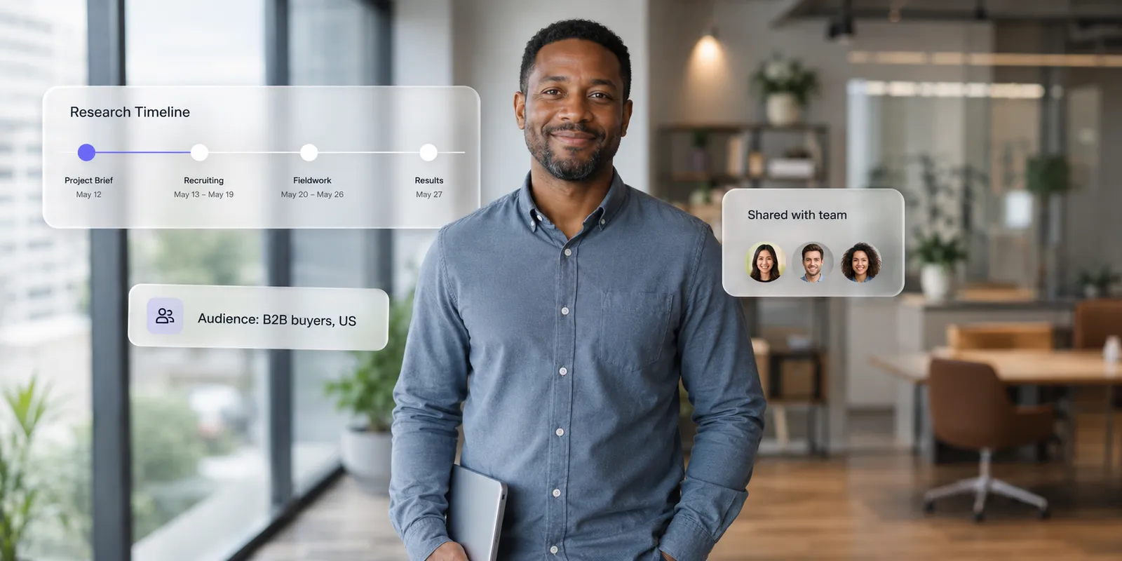 Professional audience segments and org-level targeting